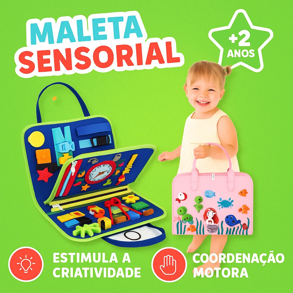 Maleta Sensorial | Aprender Brincando