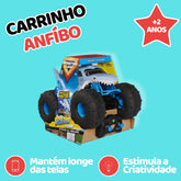 MegaShark Bumbaloo de Controle Remoto - Água & Terra