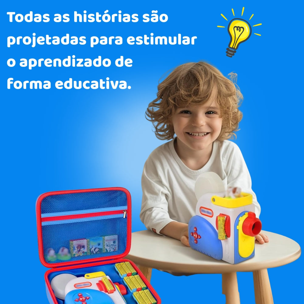 Little Tikes™ - Projetor de Historias Educativas C/ 24 Histórias