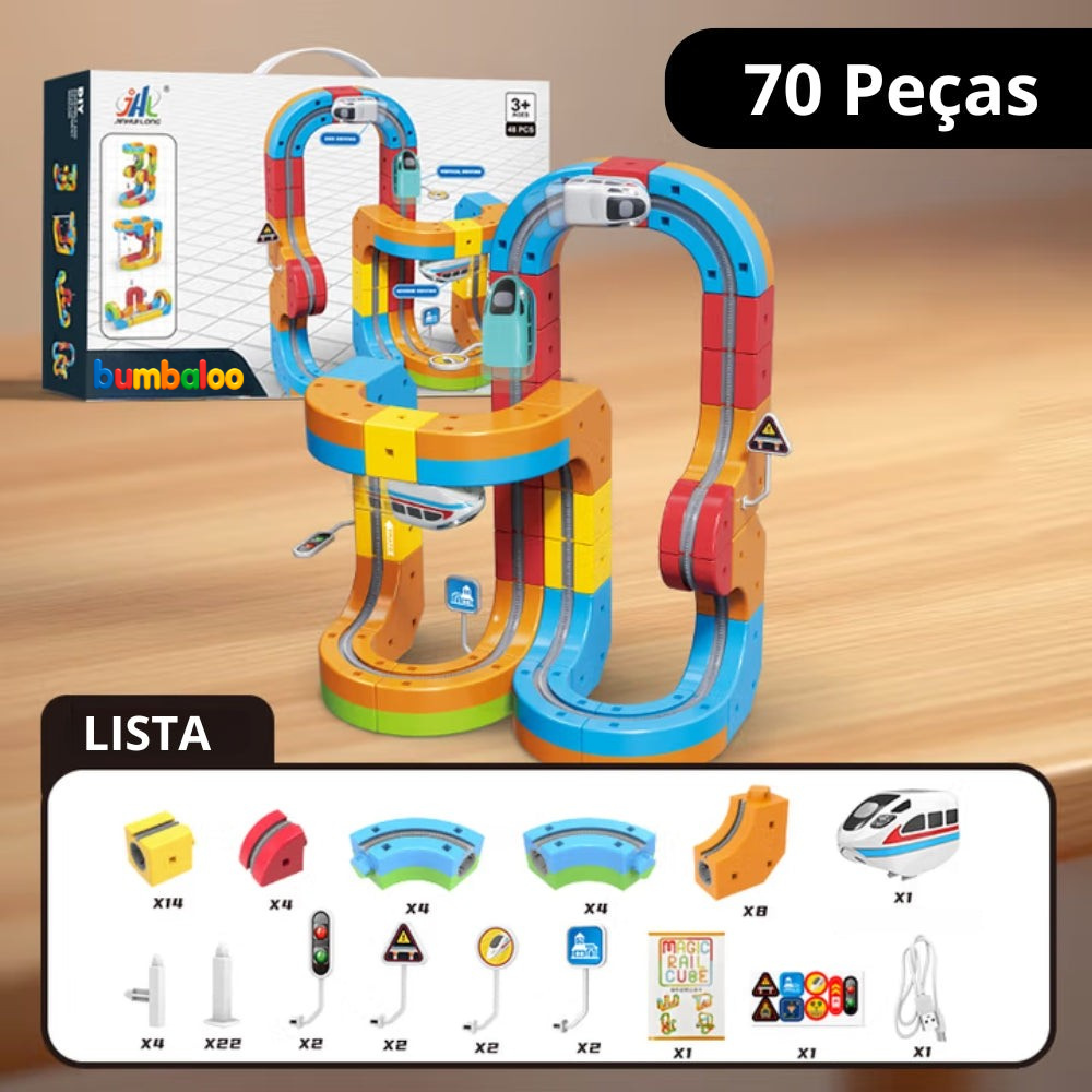 Trilhos Mágicos Bumbaloo – Imã de Criatividade