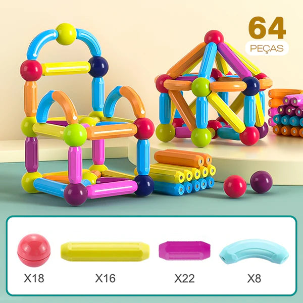 Blocos Magnéticos Bumbaloo | Imaginações em Movimento