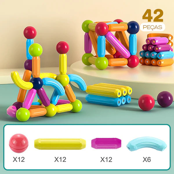 Blocos Magnéticos Bumbaloo | Imaginações em Movimento