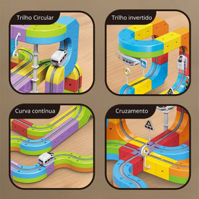 Trilhos Mágicos Bumbaloo – Imã de Criatividade